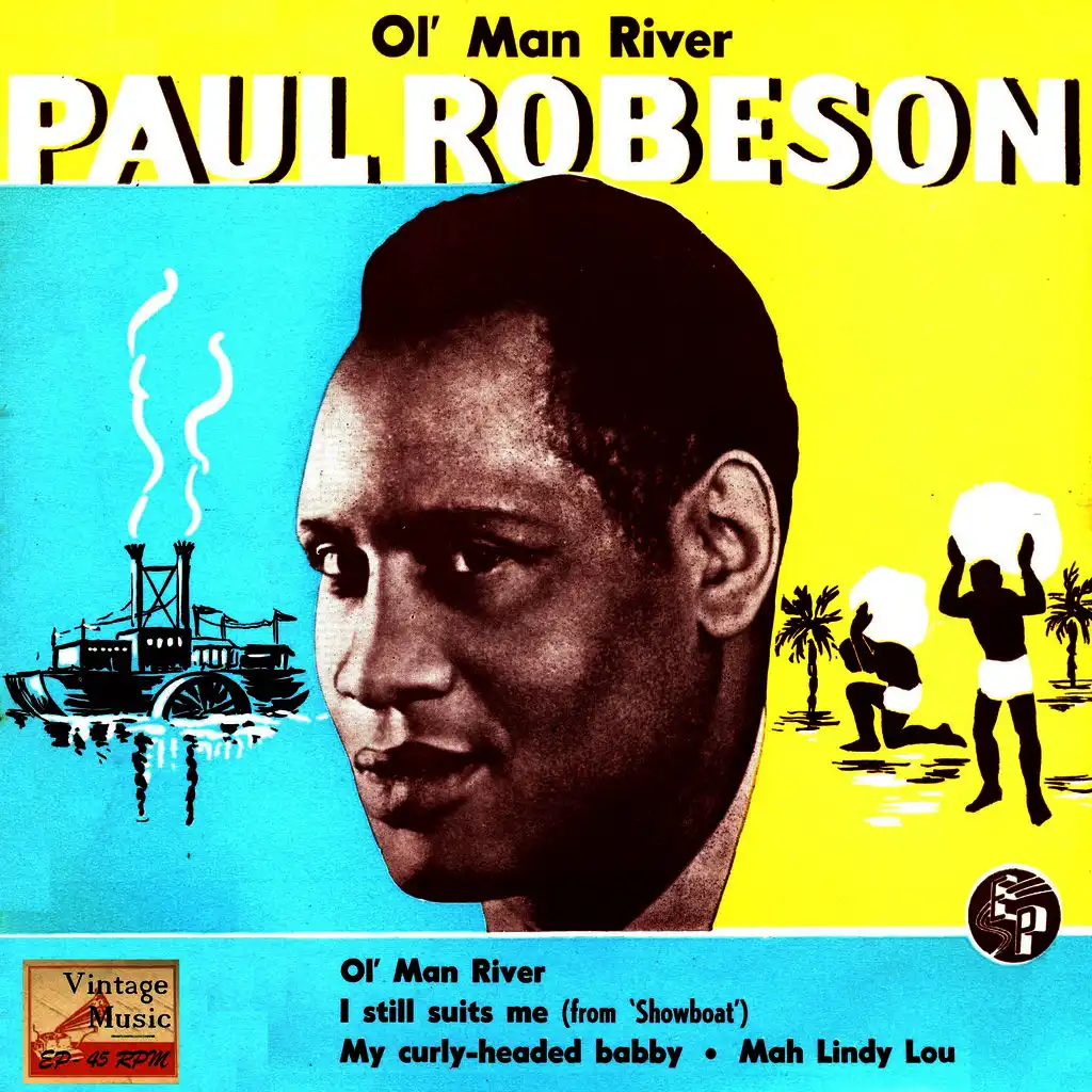 Vintage Vocal Jazz / Swing Nº 40 - EPs Collectors "Ol' Man River" Paul Robeson Bass - Baritone