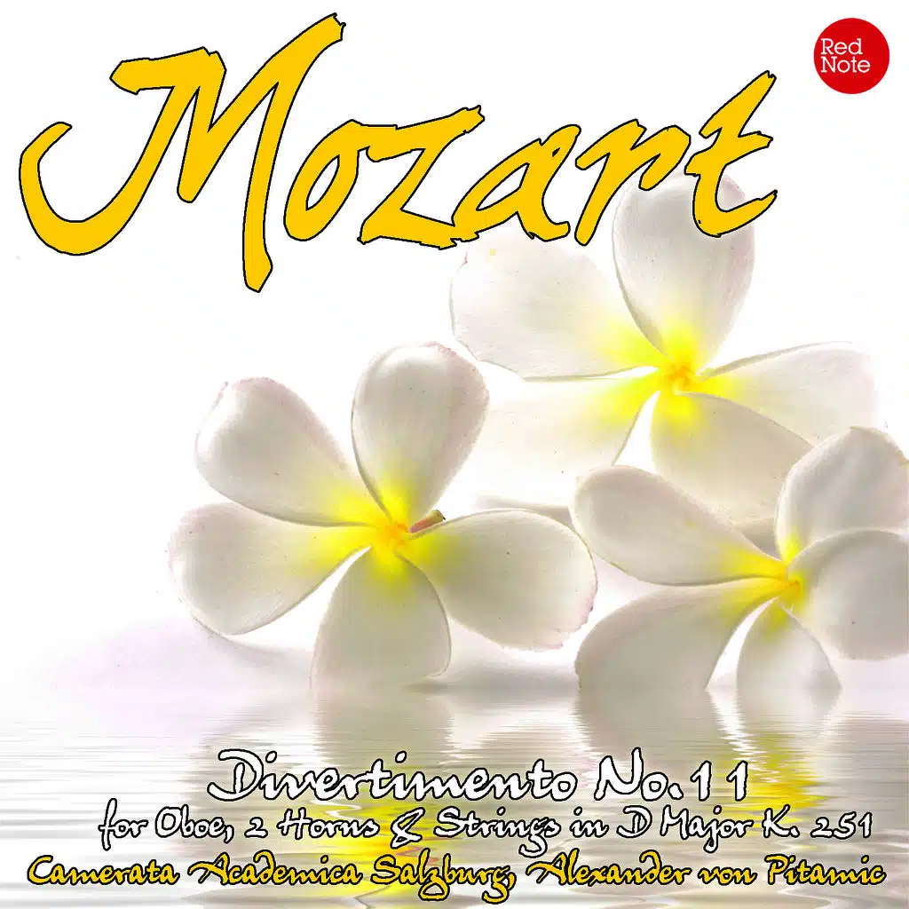 Mozart: Divertimento No.11 for Oboe, 2 Horns & Strings in D Major K. 251