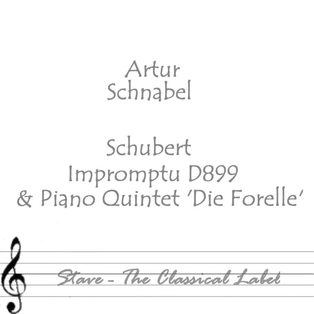 Franz Schubert & Artur Schnabel