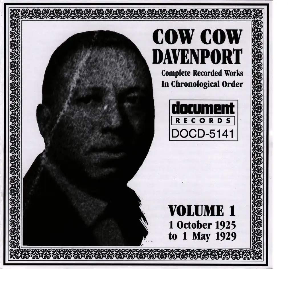 Cow Cow Davenport Vol. 1 (1925-1929)