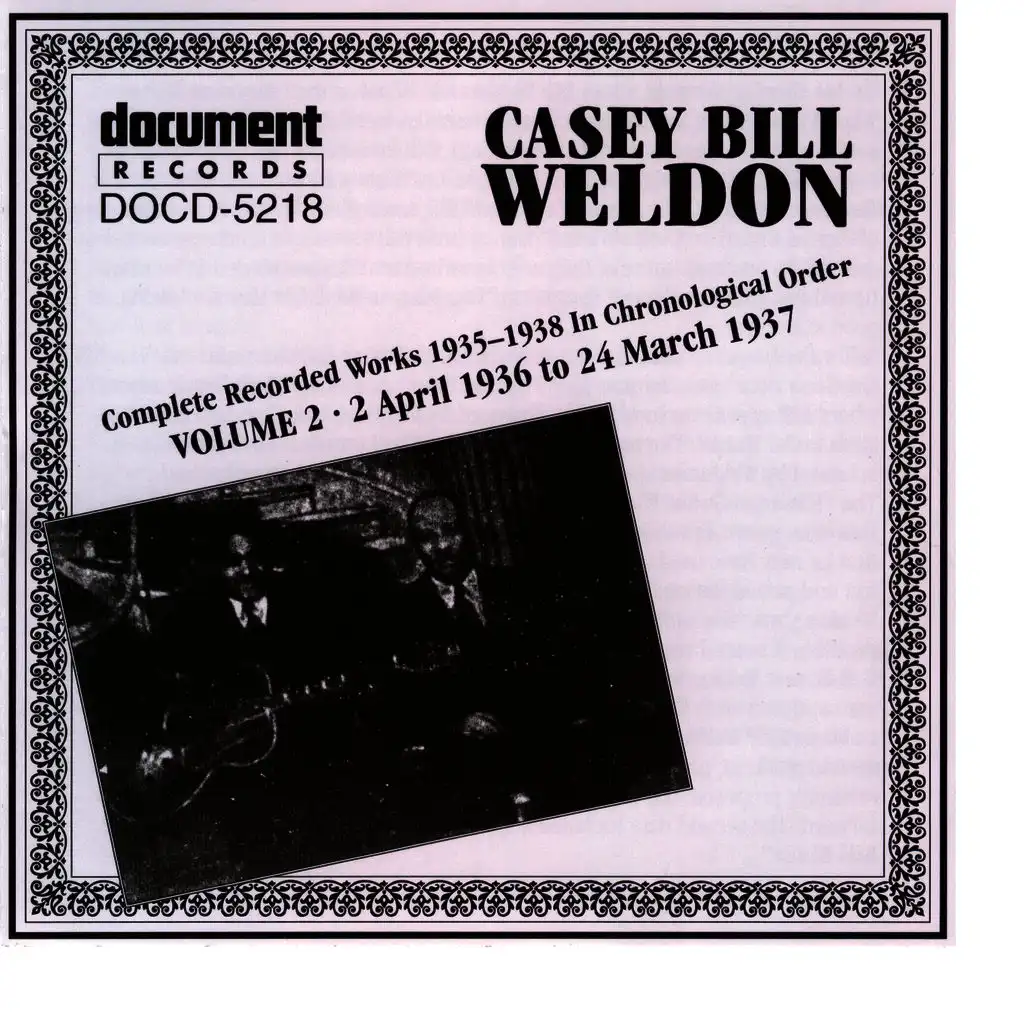 Casey Bill Weldon Vol. 2 1936-1937