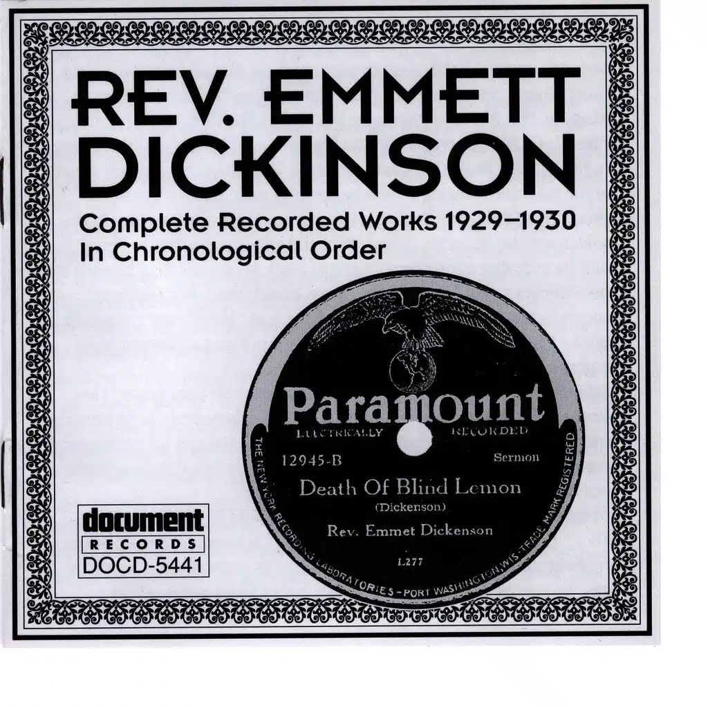 Rev. Emmett Dickinson