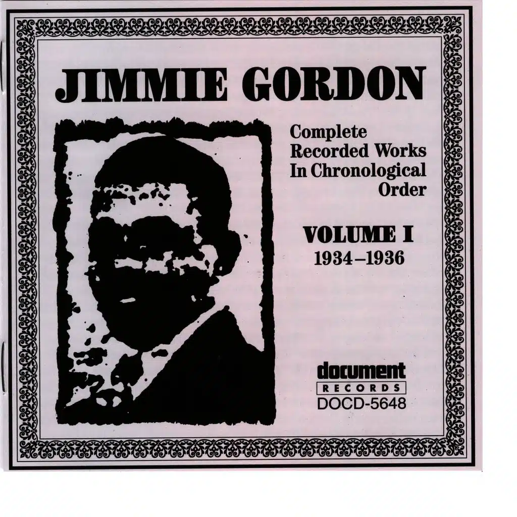 Jimmie Gordon Vol. 1 (1934-1936)