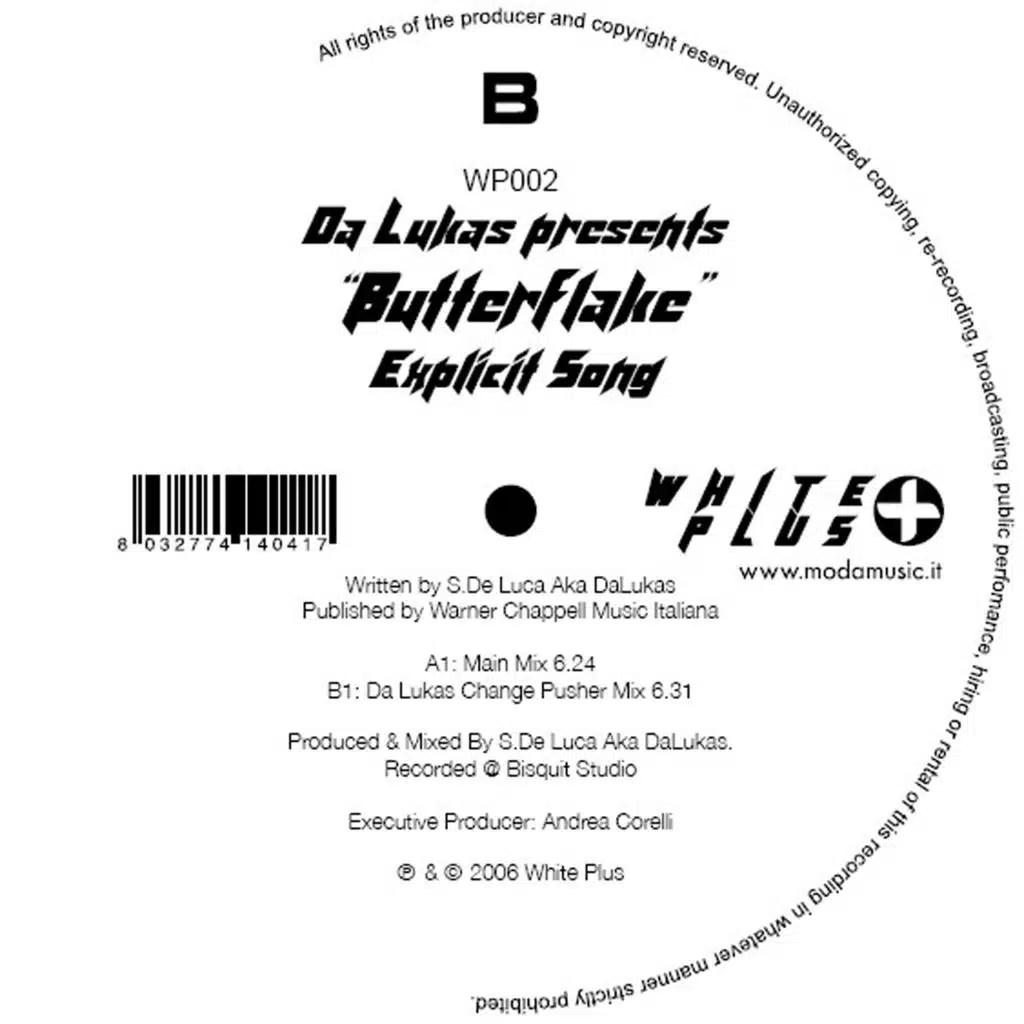 Da Lukas pres. Butterflake