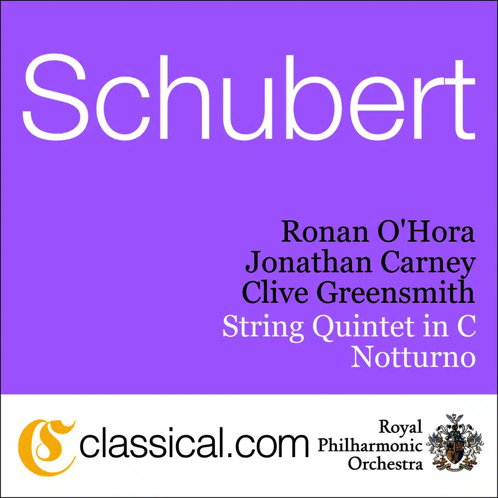 Franz Schubert, String Quintet In C, D. 956 / Op. 163