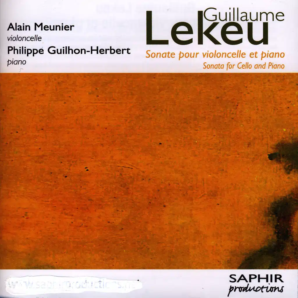 Sonate Pour Violoncelle Et Piano