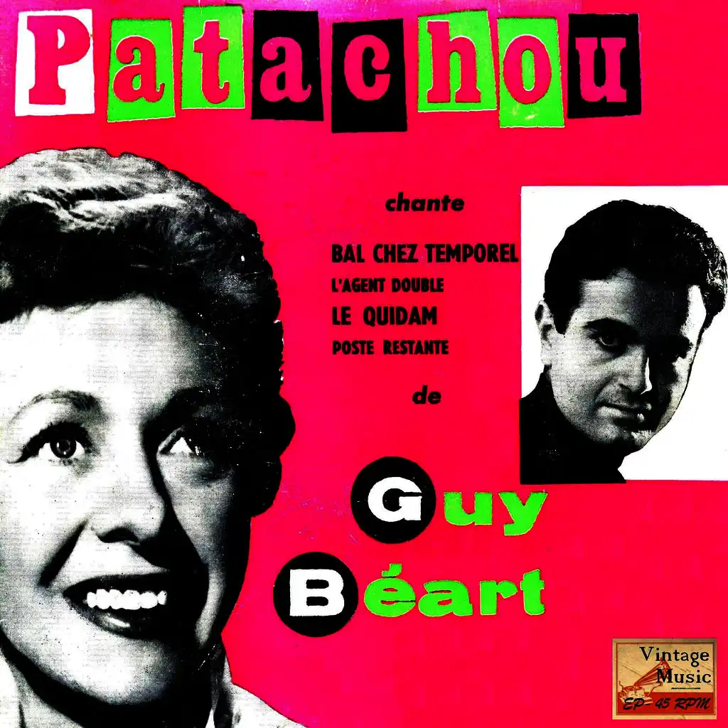 Vintage French Song No. 109 - EP: Patachou Chante Guy Béart