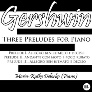 Three Preludes for Piano in B Flat Major: Prelude I. Allegro ben ritmeto e deciso