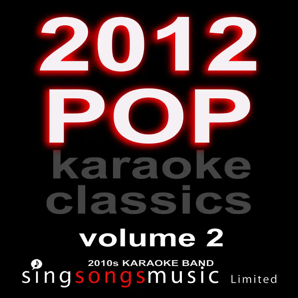 2012 Pop Karaoke Classics Volume 2