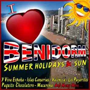 I Love Benidorm. Summer Holidays and Sun.