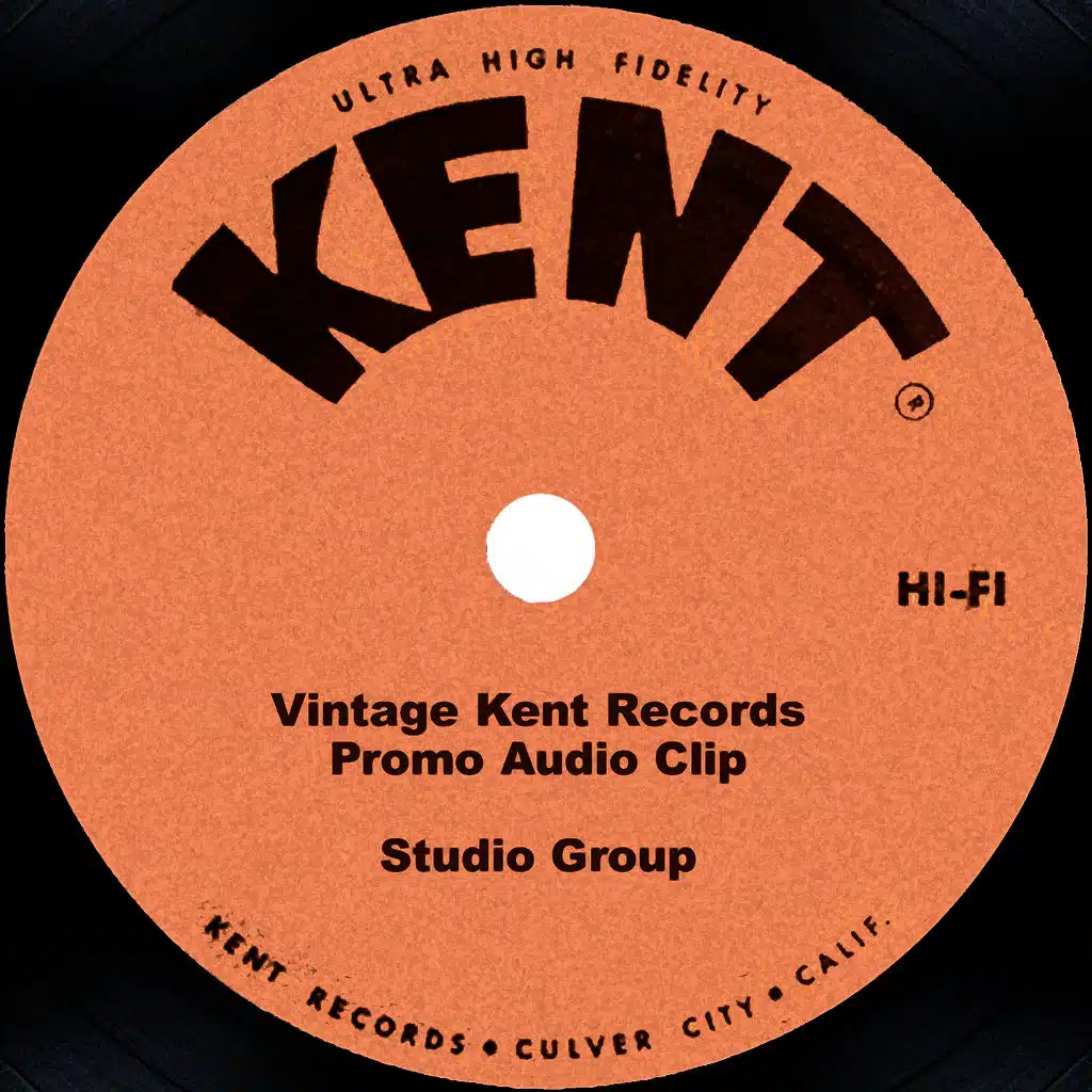 Vintage Kent Records Promo Audio Clip