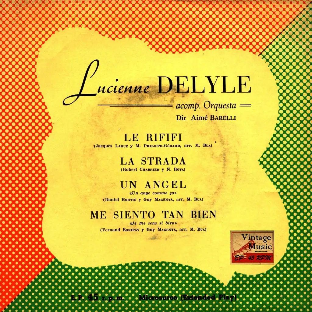 Vintage French Song Nº 32 - EPs Collectors "Le Rififi"