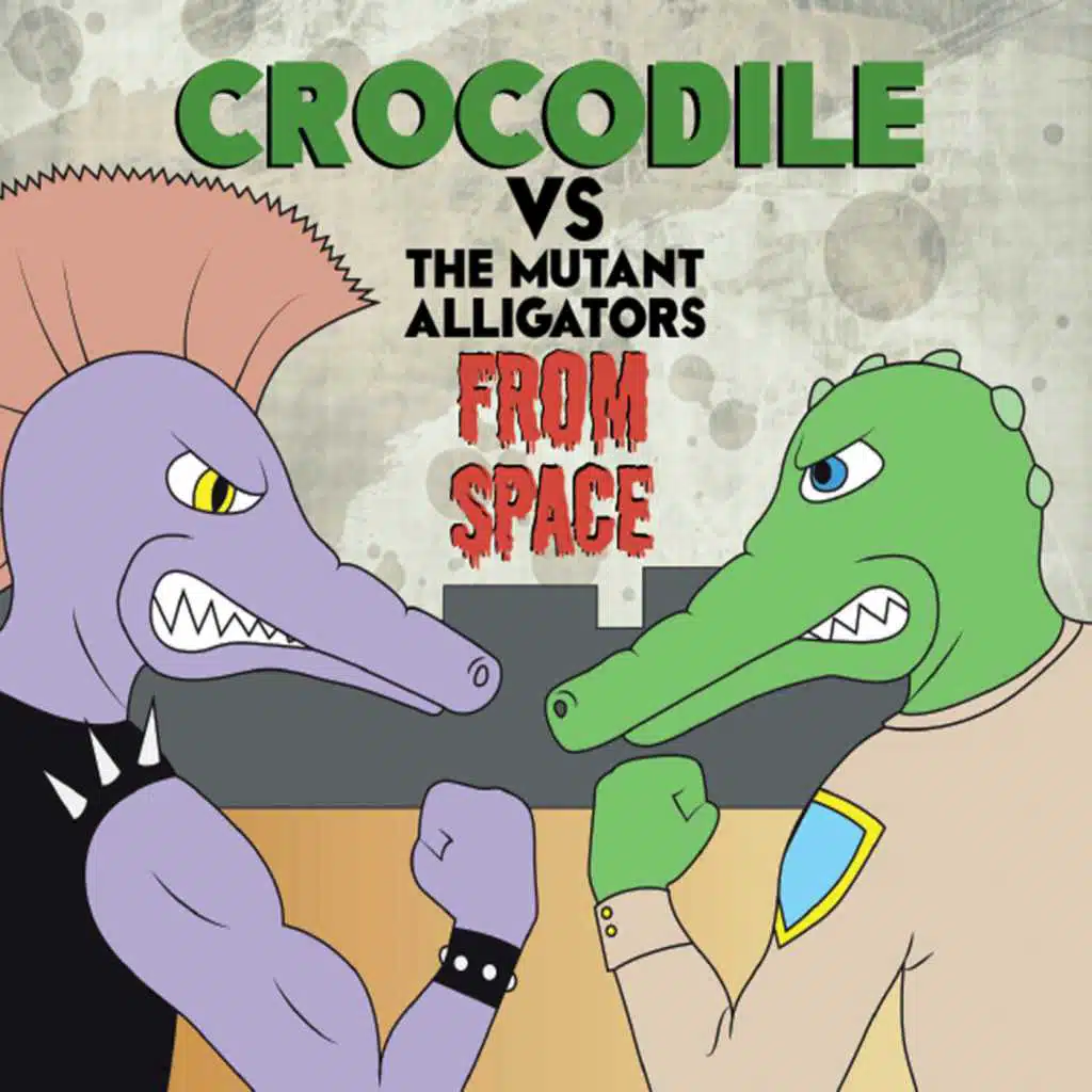 Crocodile vs. the Mutant Alligators from Space