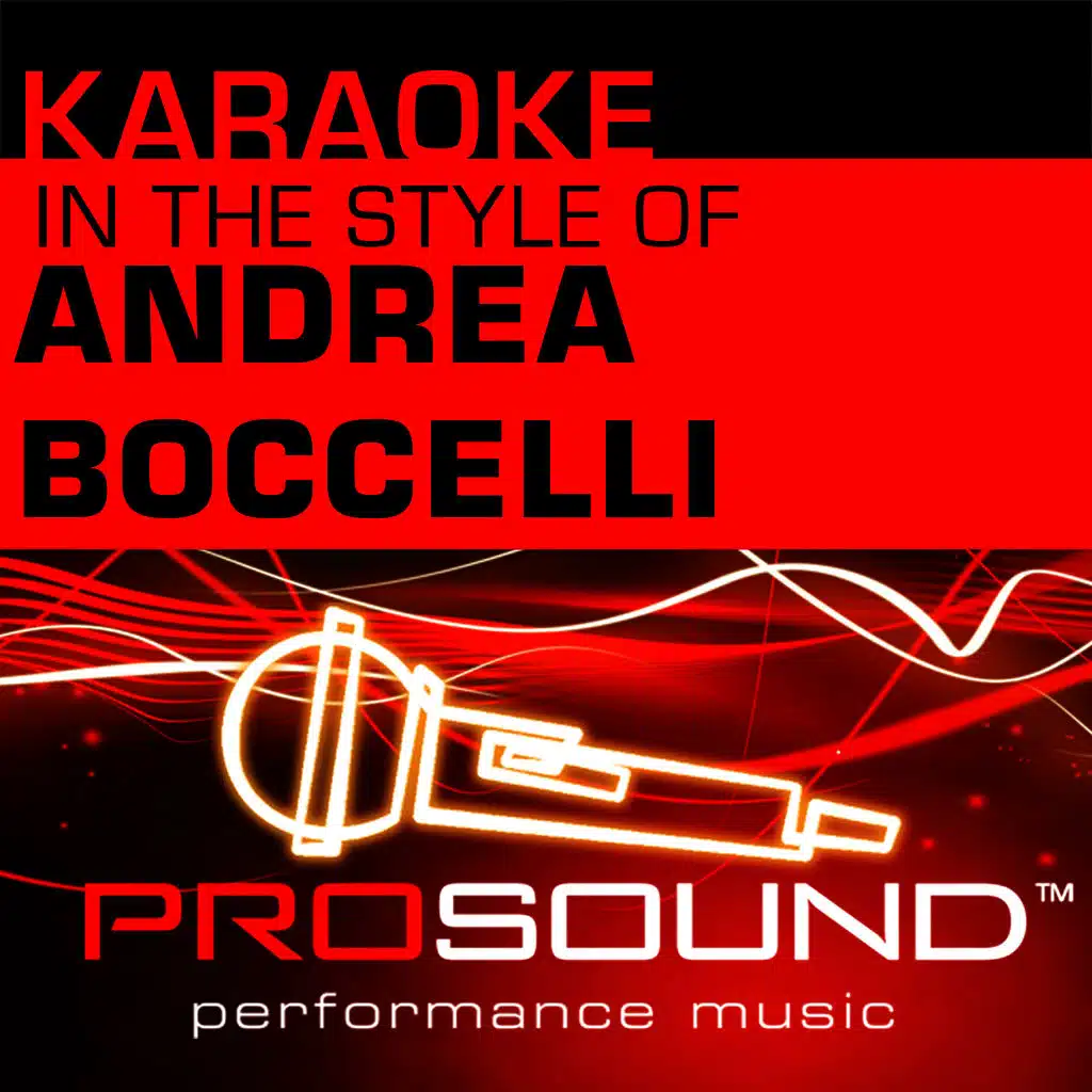 Ave Maria (Karaoke Instrumental Track)[In the style of Andrea Boccelli]