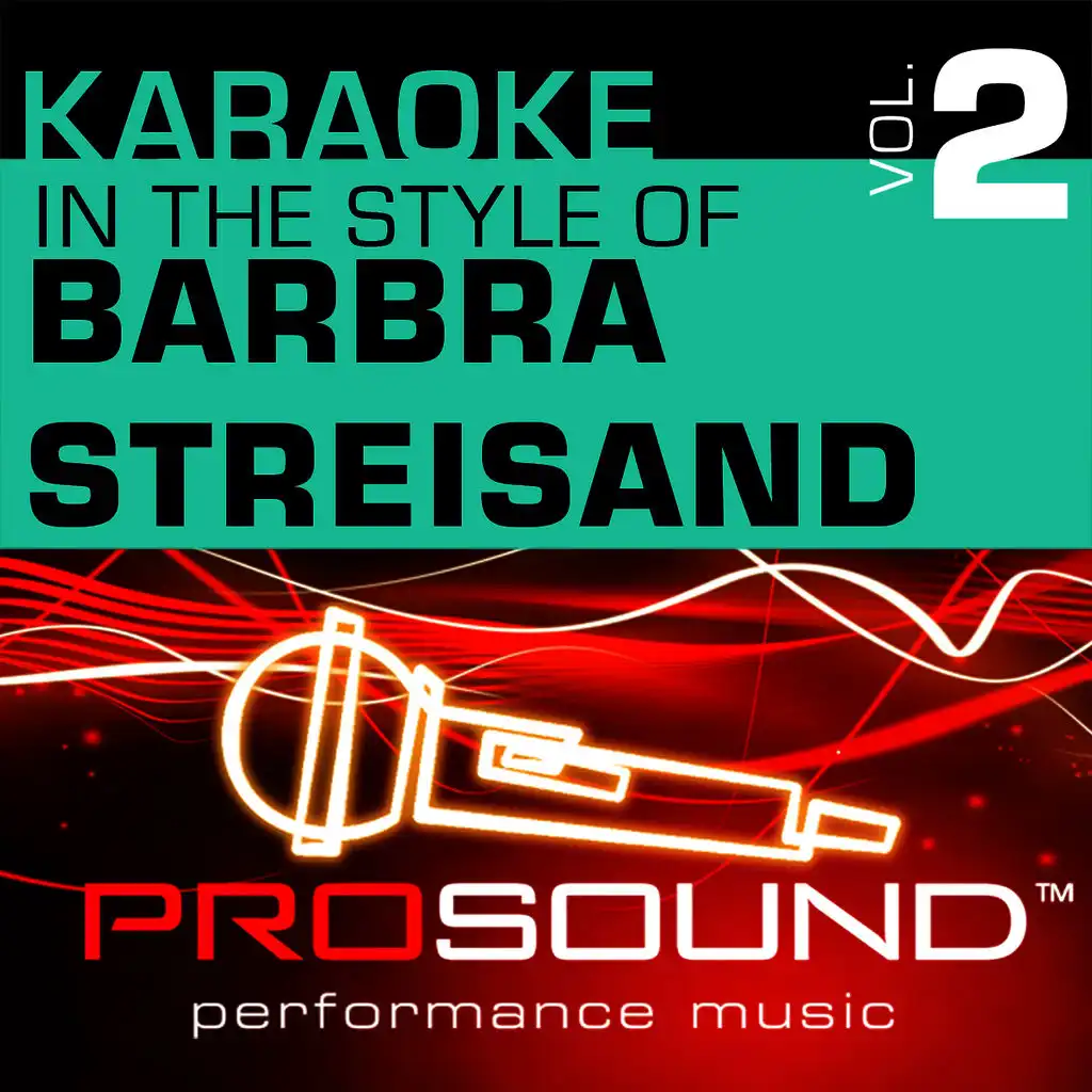 Somewhere (Karaoke Lead Vocal Demo)[In the style of Barbra Streisand]