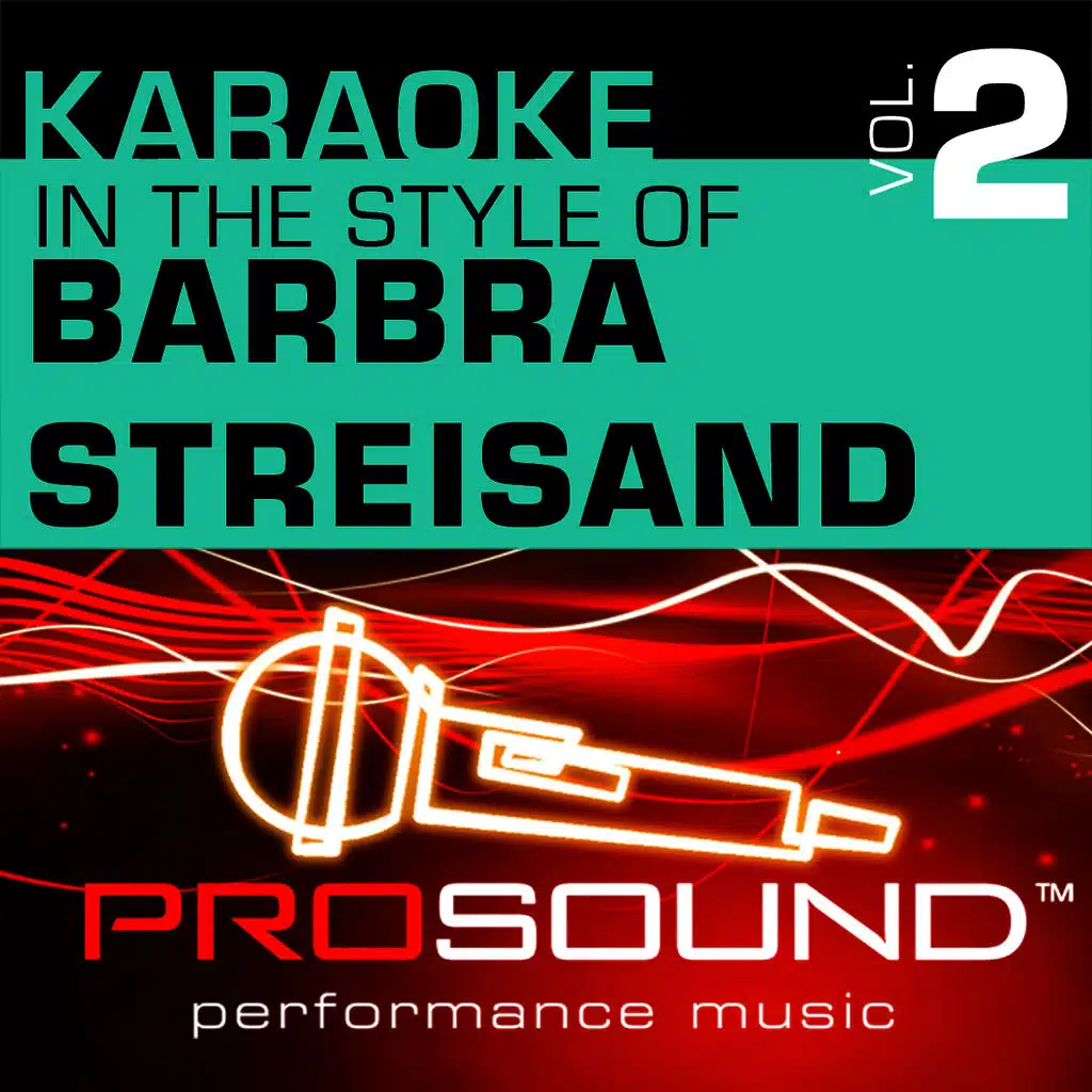 Memory (Karaoke Lead Vocal Demo)[In the style of Barbra Streisand]