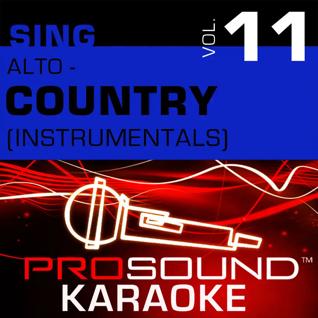 Sing Alto - Country, Vol. 11 (Karaoke Performance Tracks)