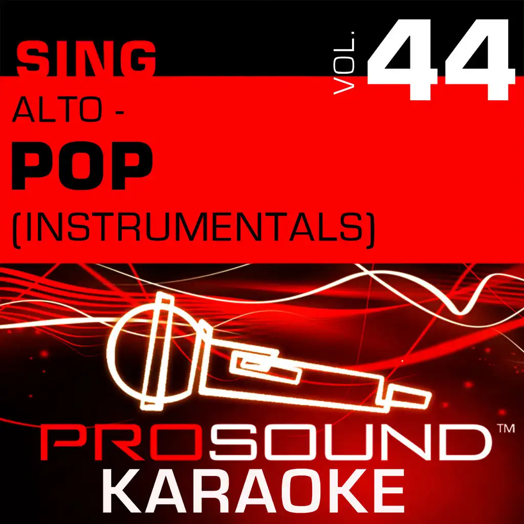 Sing Alto - Pop, Vol. 44 (Karaoke Performance Tracks)