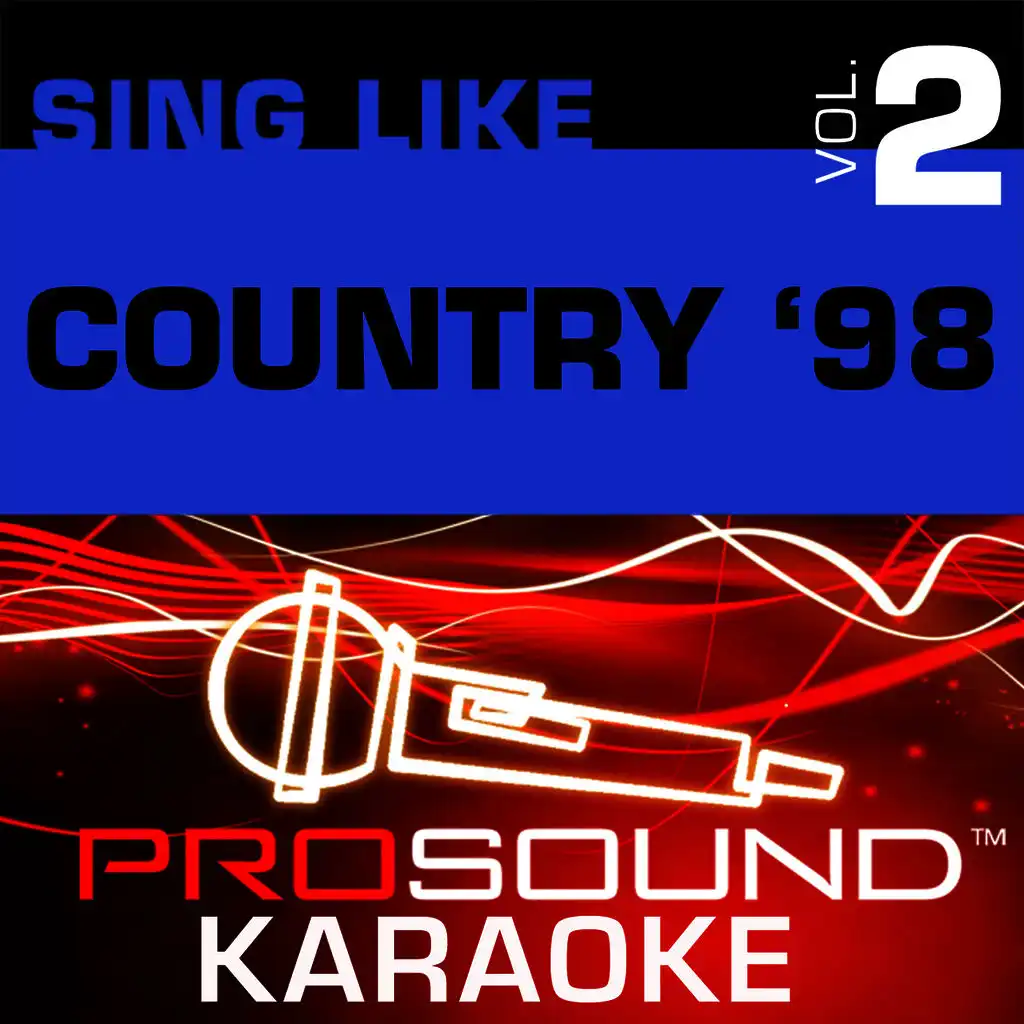 Sing Country '98 v.2 (Karaoke Performance Tracks)