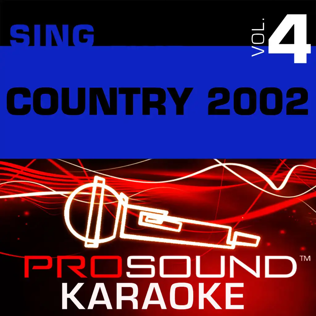 Sing Country 2002 v.4 (Karaoke Performance Tracks)