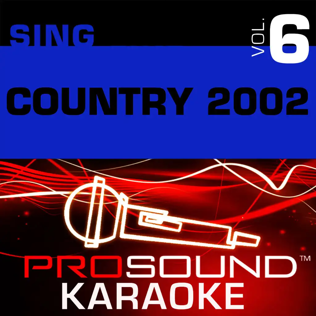 Sing Country 2002 v.6 (Karaoke Performance Tracks)