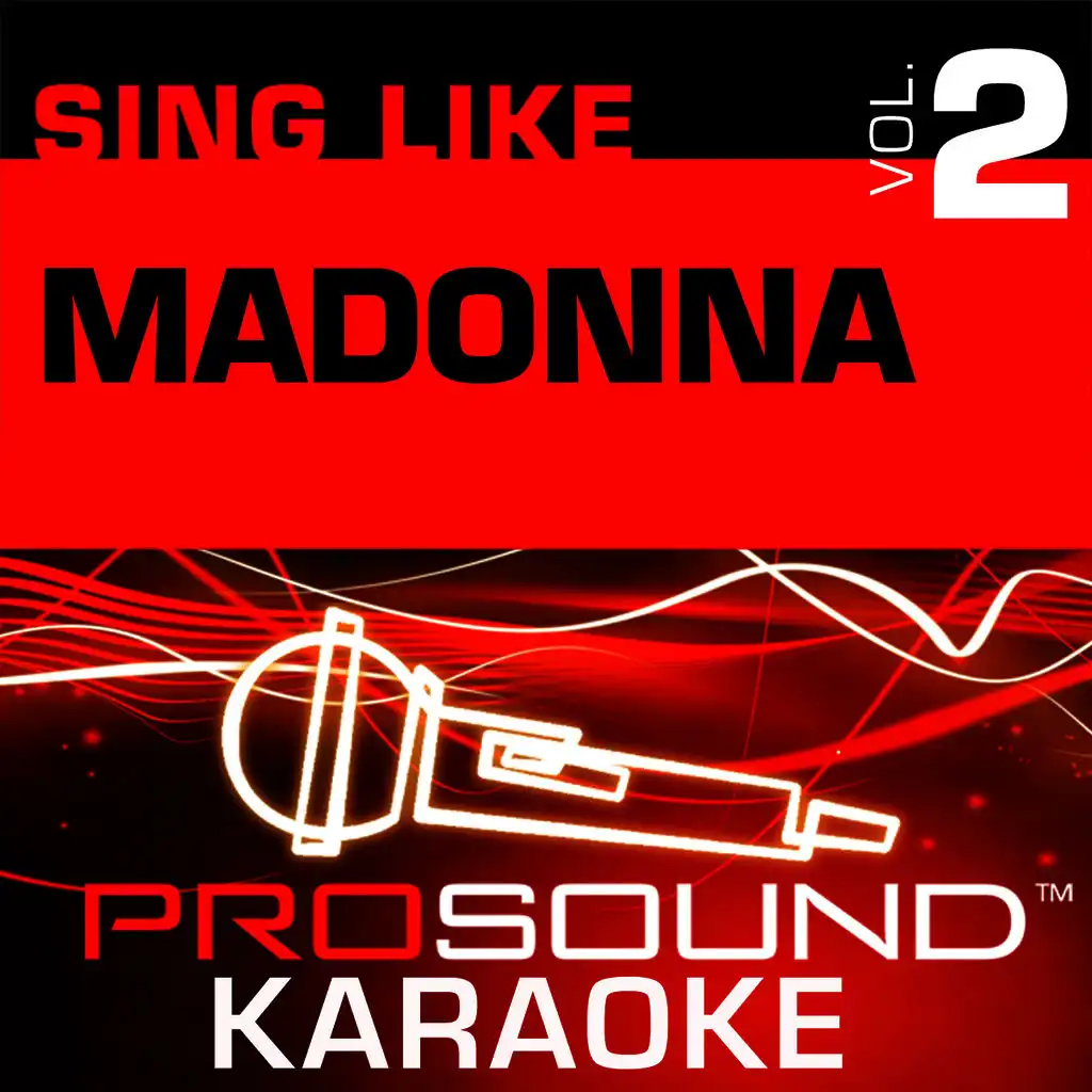 Take A Bow (Karaoke Instrumental Track) [In the Style of Madonna]