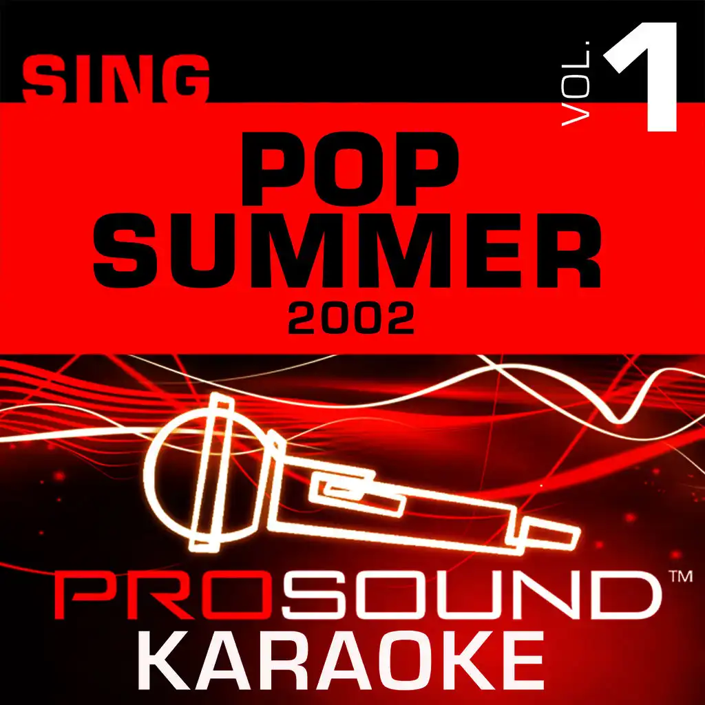Sing Pop Summer 2002 v.1 (Karaoke Performance Tracks)