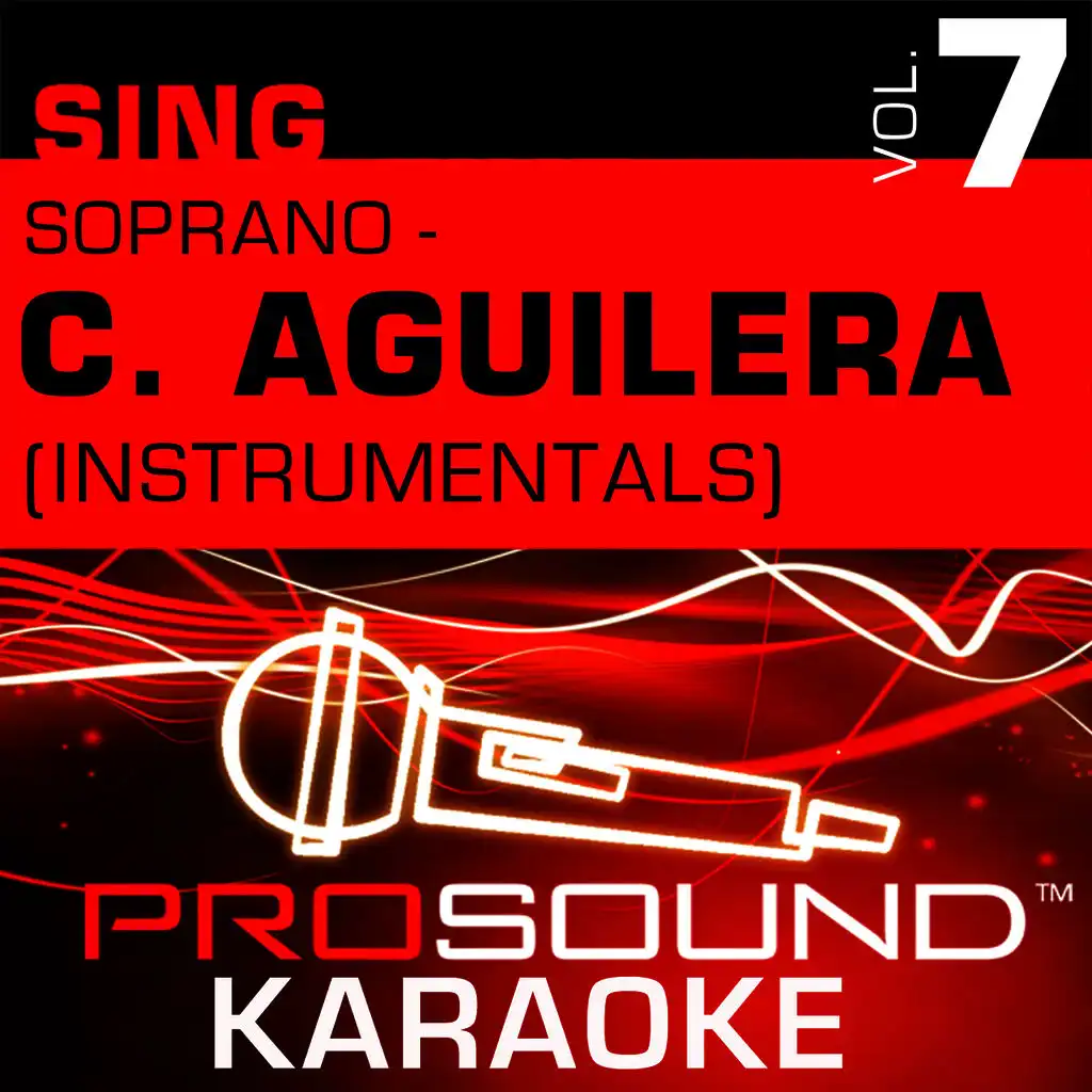 Sing Soprano - Christina Aguilera, Vol.7 (Karaoke Performance Tracks)