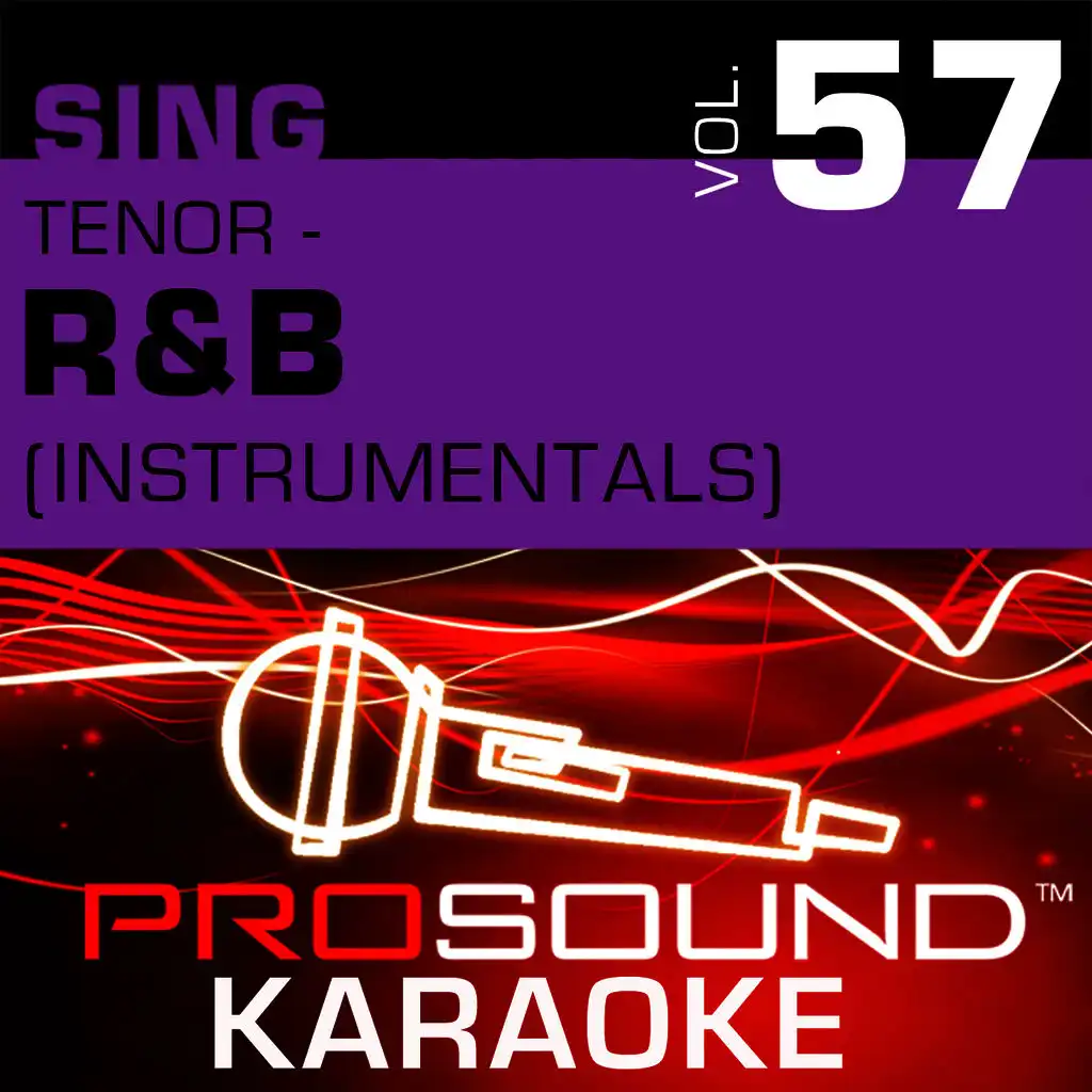 Sing Tenor - R&B, Vol. 57 (Karaoke Performance Tracks)