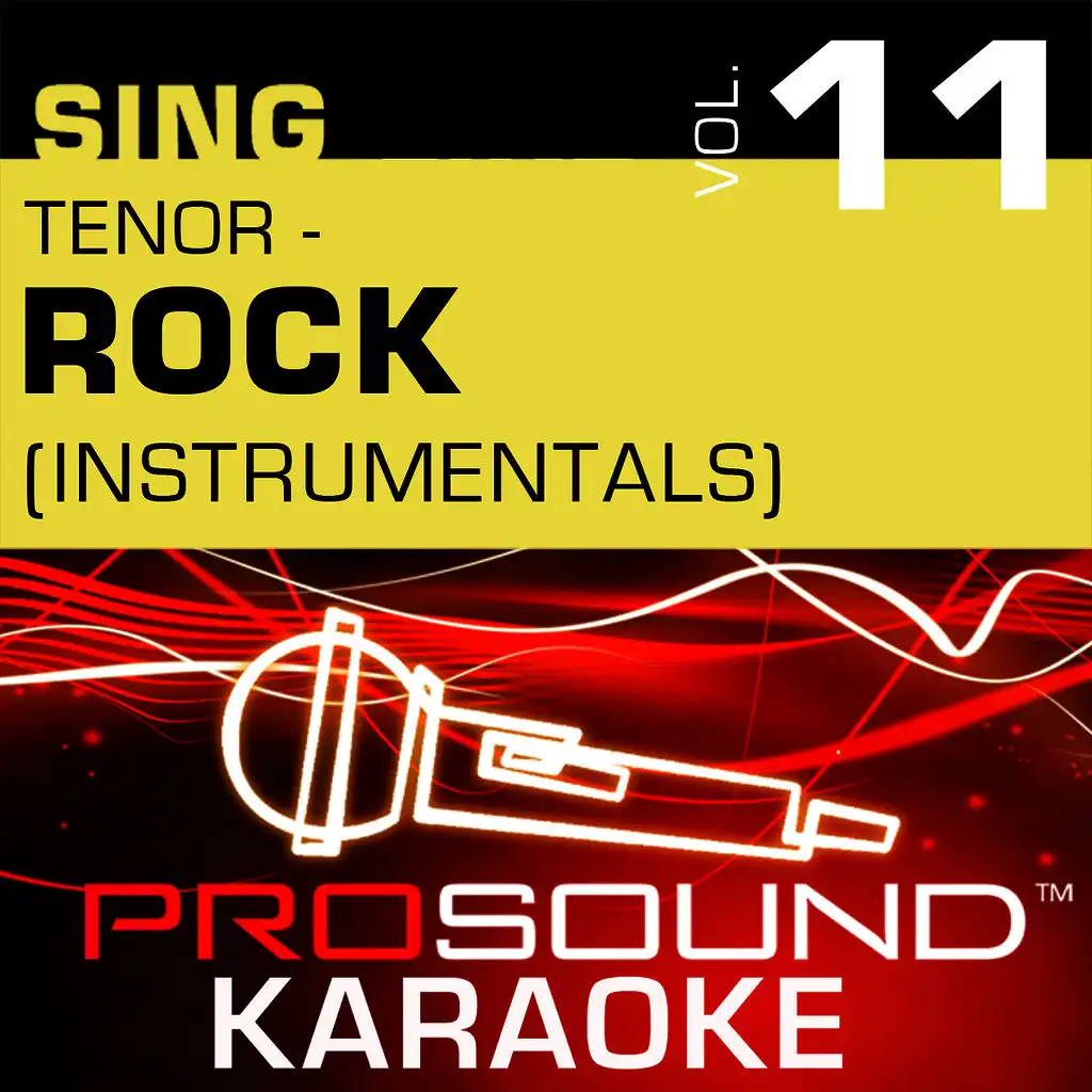 Sing Tenor Rock, Vol. 11 (Karaoke Performance Tracks)