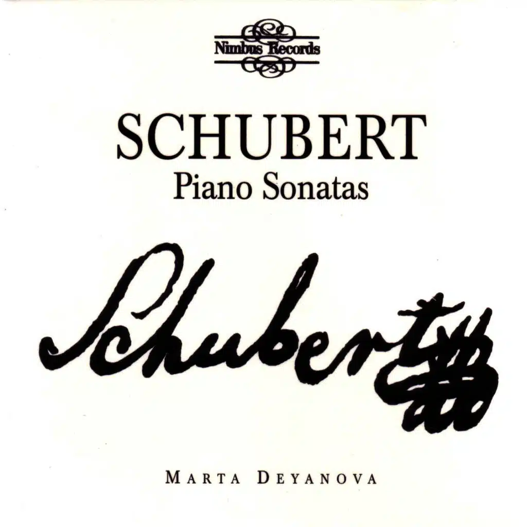 Schubert: Piano Sonatas, Marta Deyanova
