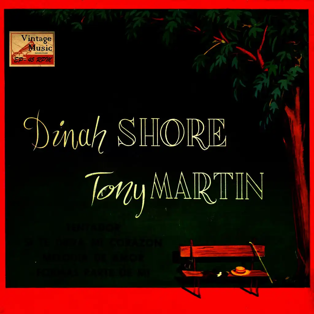 Vintage Vocal Jazz / Swing Nº 45 - EPs Collectors, "Dinah Shore And Tony Martin"