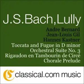 Johann Sebastian Bach, Toccata And Fugue In D Minor, BWV 565