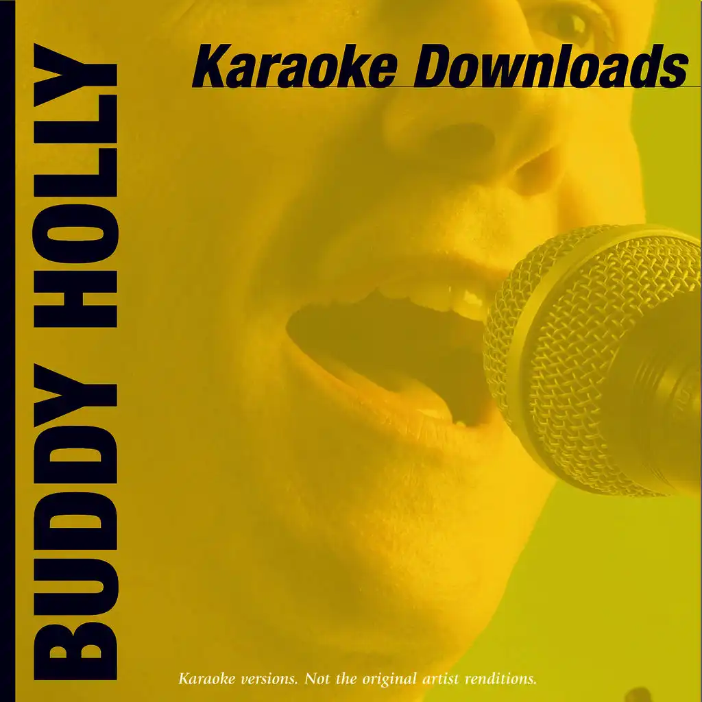 Karaoke Downloads - Buddy Holly