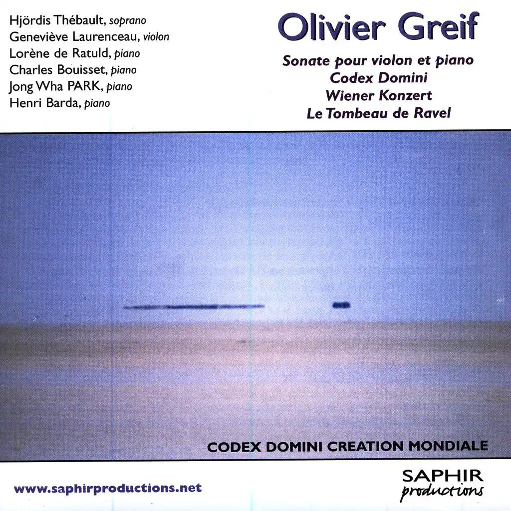 Deuxiéme Sonate Pour Violon Et Piano (1967); Final