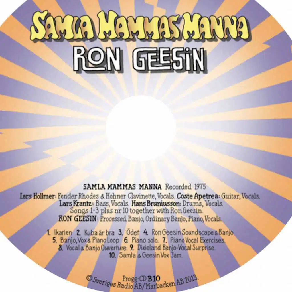 Progglådan Box B cd10: Instrumentala, Experimentella, Urproggare samt Punk