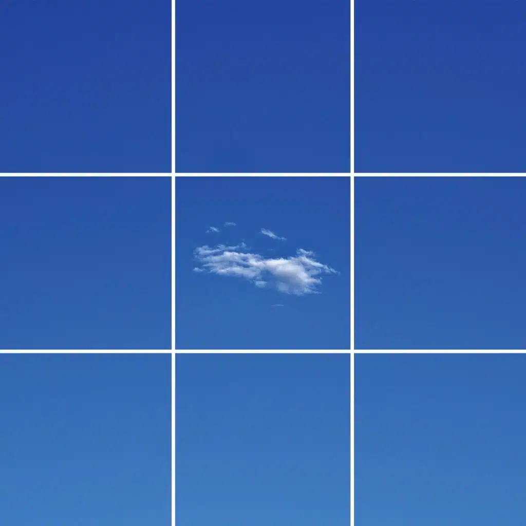 Like a Lone Cloud in an Otherwise Sky of Blue