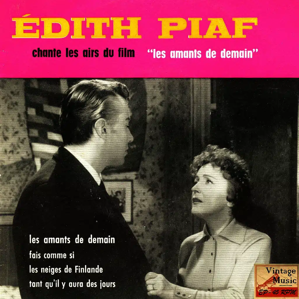 Vintage French Song Nº 53 - EPs Collectors "Les Amants De Demain"