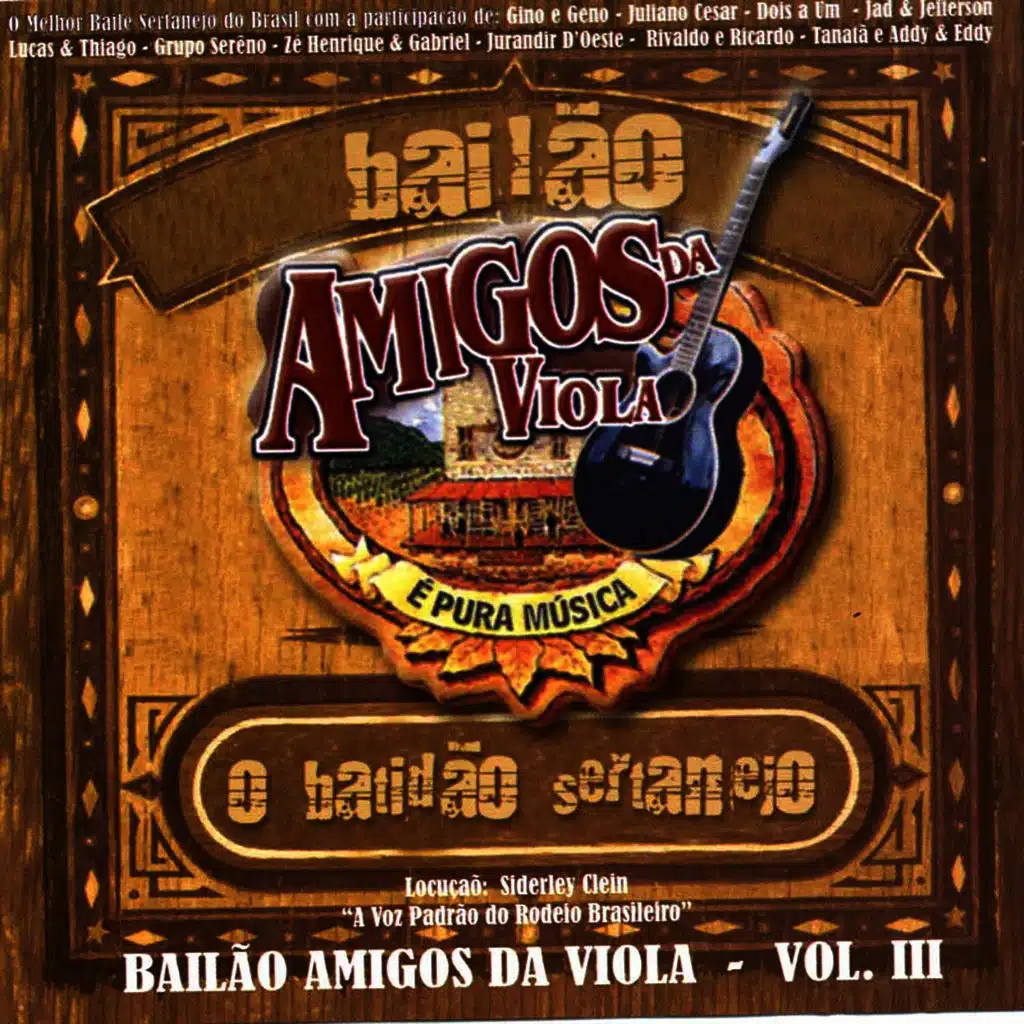 Bailao Amigos da Viola Vol 3