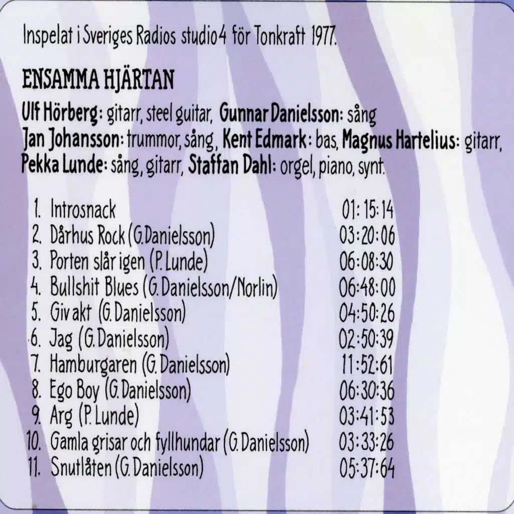 Progglådan Box A cd2: Tung Rock & Blues