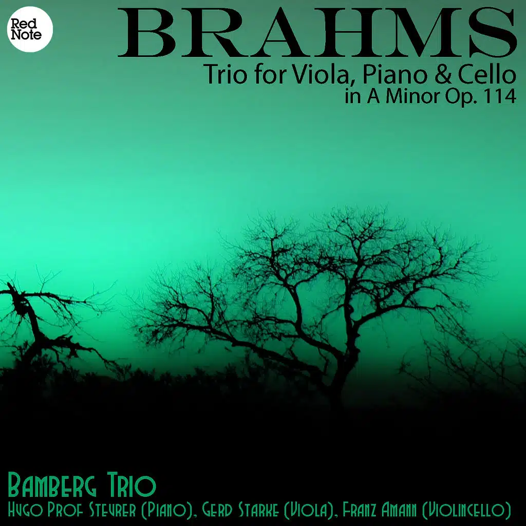 Brahms: Trio for Viola, Piano & Cello in A Minor Op. 114