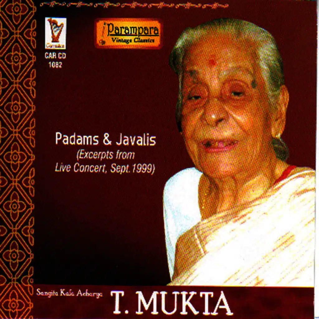 Sangita Kala Acharya T. Mukta
