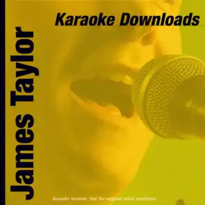 Karaoke Downloads - James Taylor