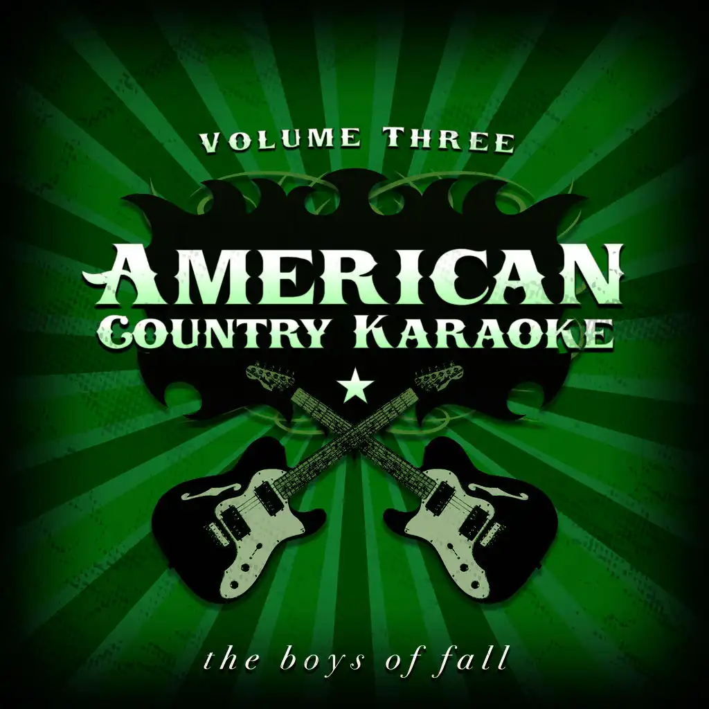 The Boys Of Fall (Karaoke In The Style Of Kenny Chesney)