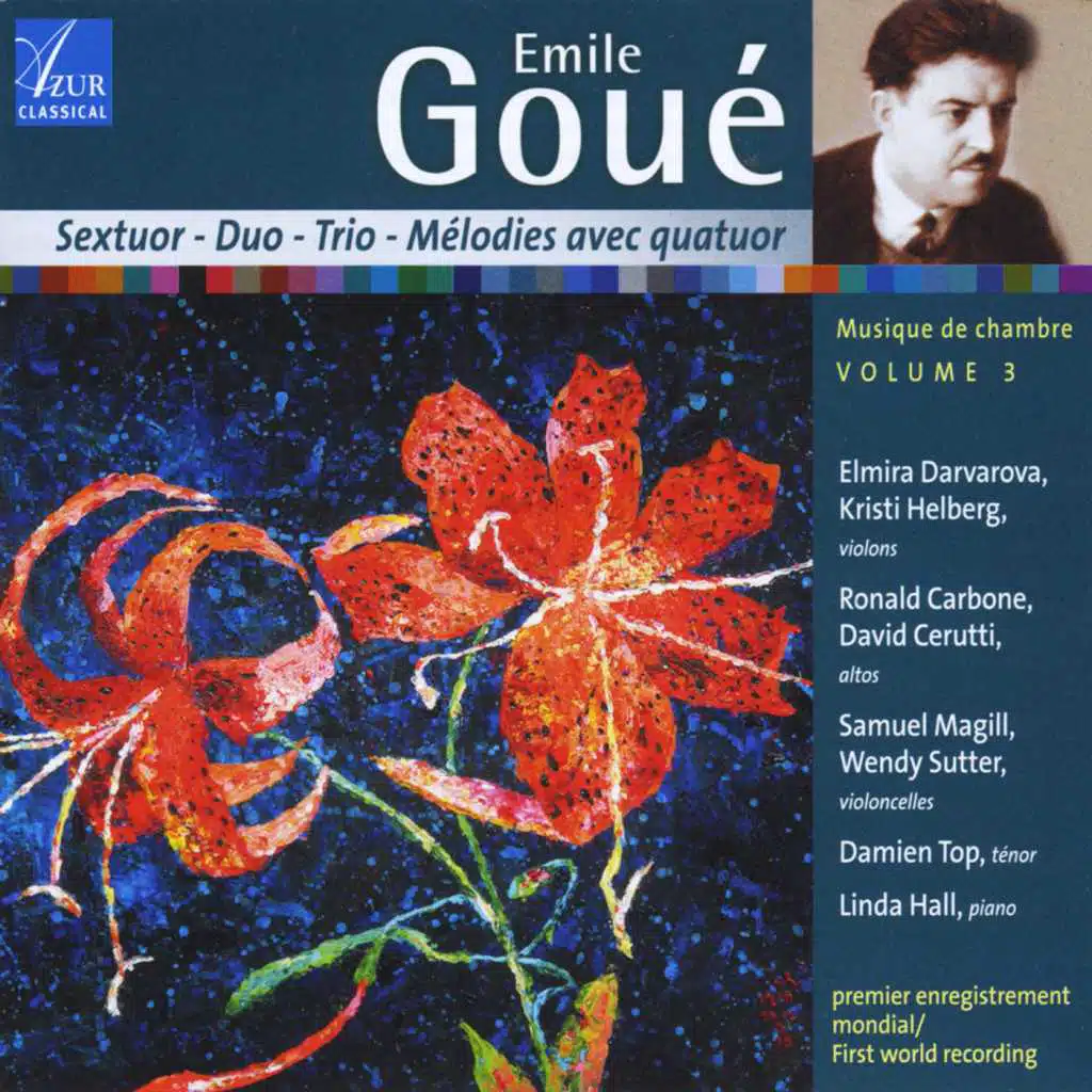 Emile Goué: Chamber Music, Vol. 3