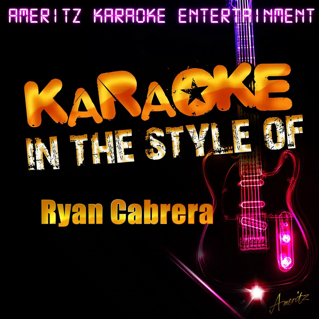 Karaoke (In the Style of Ryan Cabrera)