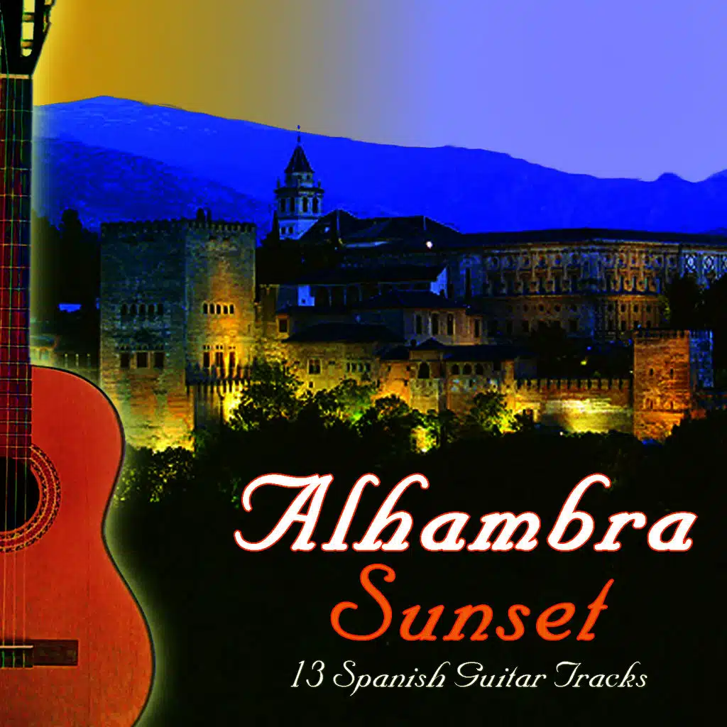Alhambra Sunset Under A Spanish Guitar