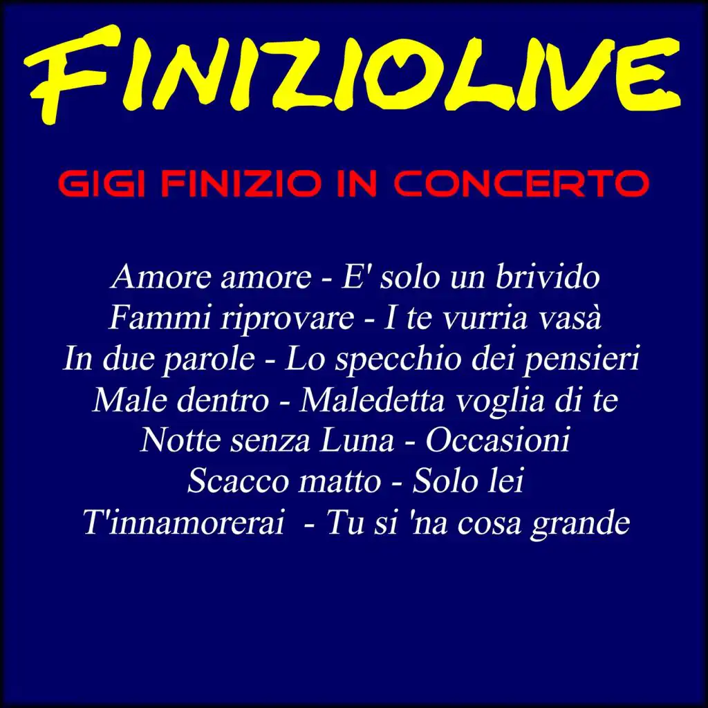 Notte senza luna (Live)