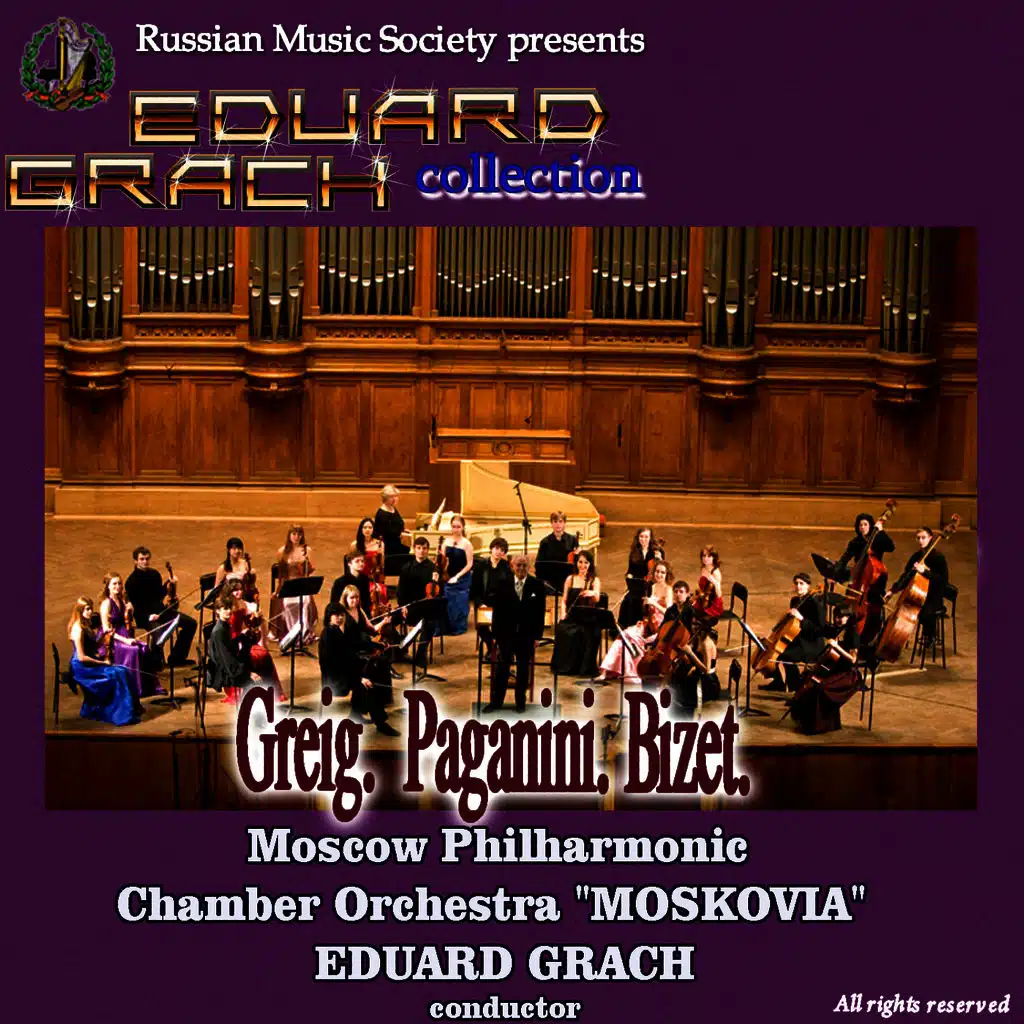 Greig: Aus Holberg Zeit - Paganini: Perpetum Mobile - Bizet-Shchedrin: Carmen Suite