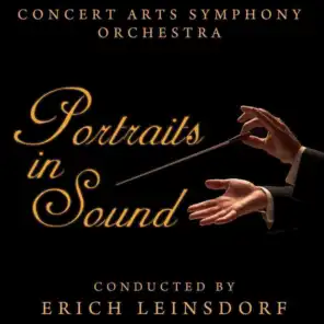 Erich Leinsdorf Conducting The Concert Arts Symphony Orchestra